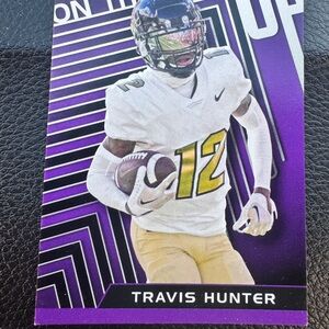 Travis Hunter Leaf “On The Come Up” Rookie Football Card